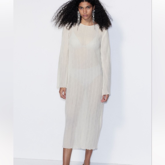 H&M crinkled dress - Picture 1 of 4